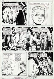 Dan Spiegle - Space Family Robinson # 1, page 28 - Planche originale