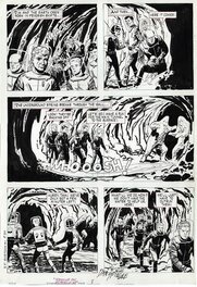 Dan Spiegle - Space Family Robinson # 1, page 30 - Planche originale