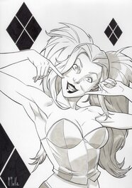 Marco Failla - Marco Failla Harley Quinn - Original Illustration