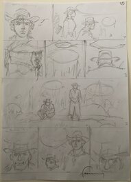 Original art - Hermann - Duke 2 - storyboard