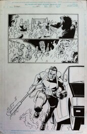 Steve Dillon - Punisher - Welcome Back Frank - #3 page 3 - Original art