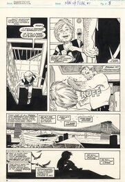 John Romita Jr. - Daredevil - The Man Without Fear - #1 page 7 - Original art