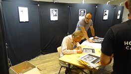 À l'exposition lors du festival À l'exposition lors du festival