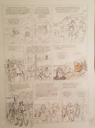 Serge Mogère - Arnauld de Bichancourt - Planche originale