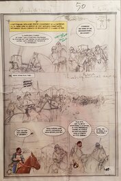 Planche de travail. Northumbrie, 1068 (Arnauld de Bichancourt; Assor BD éditeur) Planche de travail. Northumbrie, 1068 (Arnauld de Bichancourt; Assor BD éditeur)