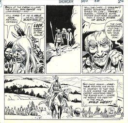 Joe Kubert - Showcase # 86 p.22 . Firehair . - Comic Strip
