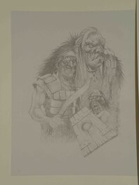 Ken Broeders - Barbarians - Illustration originale