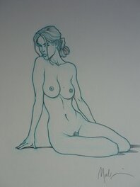 Nicolas Malfin - Sensualité - Illustration originale