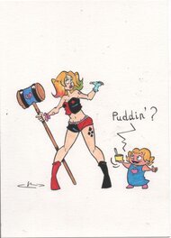 Kristof Berte - Harley Quinn en Lise - Comic Strip