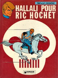 Couverture Hallali pour Ric Hochet Couverture Hallali pour Ric Hochet
