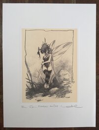 Affiche Fée N°7 dédicacée.