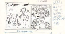 Frank Pé - Frank - L'élan - Planche originale