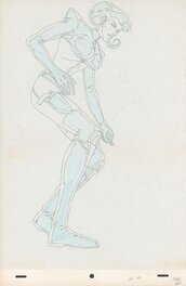 Peter Chung - Aeon Flux: 04 - Original Illustration