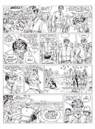 Jean Giraud - Jean GIRAUD: BLUEBERRY T. 23 P.32 - Planche originale