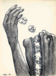 Roland Topor - Sans titre - Original Illustration