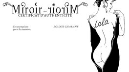 Cartificat d'authenticité Lola Cartificat d'authenticité Lola