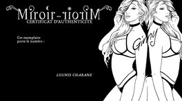 Certificat d'authenticité "Ginny" Certificat d'authenticité "Ginny"