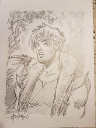 Mohamed Aouamri - Dessin de Aouamri - Illustration originale