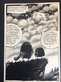 Manu Larcenet - "Les barbares contre les experts comptables" Planche 2/7 - Planche originale