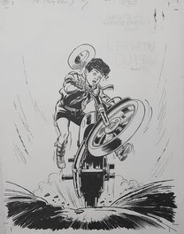 Tibet - Mittéï - Les 3A - L'épreuve du feu - Couverture du journal Tintin belge du 5 mai 1964