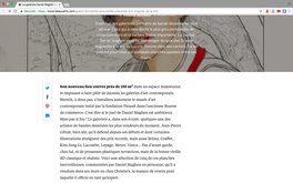 Publication internet magazine Beaux-Arts 1/2 Publication internet magazine Beaux-Arts 1/2