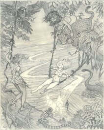 Dessin préparatoire Dessin préparatoire