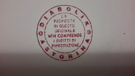 Astorina copyright logo on the back. Astorina copyright logo on the back.