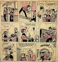 Albert Uderzo - Luc Junior p20 T1 - Planche originale