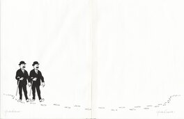 Yves Rodier - 1995 - Tintin / Kuifje - Dupont et Dupond / Jansen en Janssen (Total book - American KV) - Comic Strip