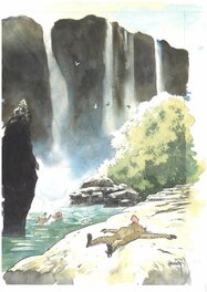 Jean-Paul Krassinsky - Crépuscule des Idiots - Planche originale