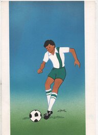 Jacques Géron - [Unknown] Drawing for a postcard