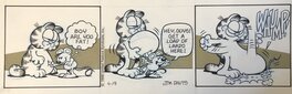 Jim Davis - Garfield - Planche originale