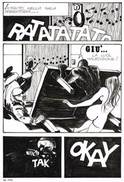 Milo Manara - GENIUS nº 16 - pag 114 - Planche originale