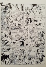 Jean-Yves Mitton - Chroniques Barbares tome 5 planche 10 - Planche originale