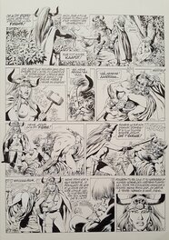 Jean-Yves Mitton - Chroniques Barbares tome 5 planche 11 - Comic Strip