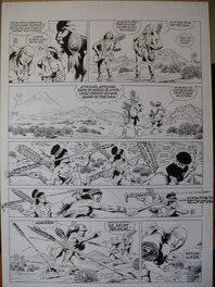 Jean-Yves Mitton - Quetzalcoatl tome 4 planche 44 - Planche originale