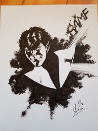 Mike Perkins - Nightcrawler - Original Illustration