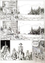 Hermann - Comanche - Le Doigt du Diable - Planche 32 - Planche originale