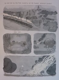 Planche peinte Planche peinte