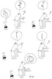 Jean-Marc Reiser - Comment les bébés viennent au monde ? - Planche originale