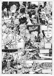 Lionel Chouin - Jean CORENTIN L'enfant soldat tome 2 p15 - Planche originale