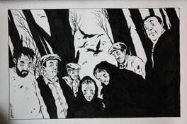 Christophe Chabouté - Personnages - Original Illustration