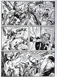 Alessandro Chiarolla - Palude mortale - Zagor speciale n°15, avril 2003 - Planche originale