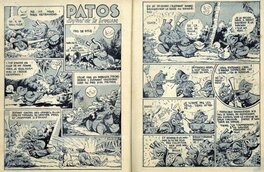 Planches de Patos publiées dan le journal de Bébé en 1939 (avant redécoupage)