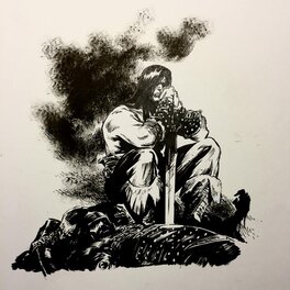 Robin Recht - Conan - Illustration originale