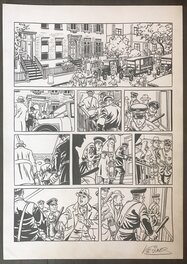 Marc Védrines - F.B.I - Planche originale