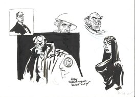 Denis Bodart - Denis Bodart - HellBoy - Planche originale