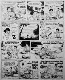 Christian Godard - "Norbert et Kari" La pierre de nulle part - Comic Strip