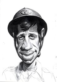 Jean-Marc Borot - Borot : "Les tribulations de Belmondo", Jean-Paul Belmondo - Illustration originale