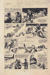 Luis Vigil - Huyendo en la Ventista, Dernier page. - Planche originale